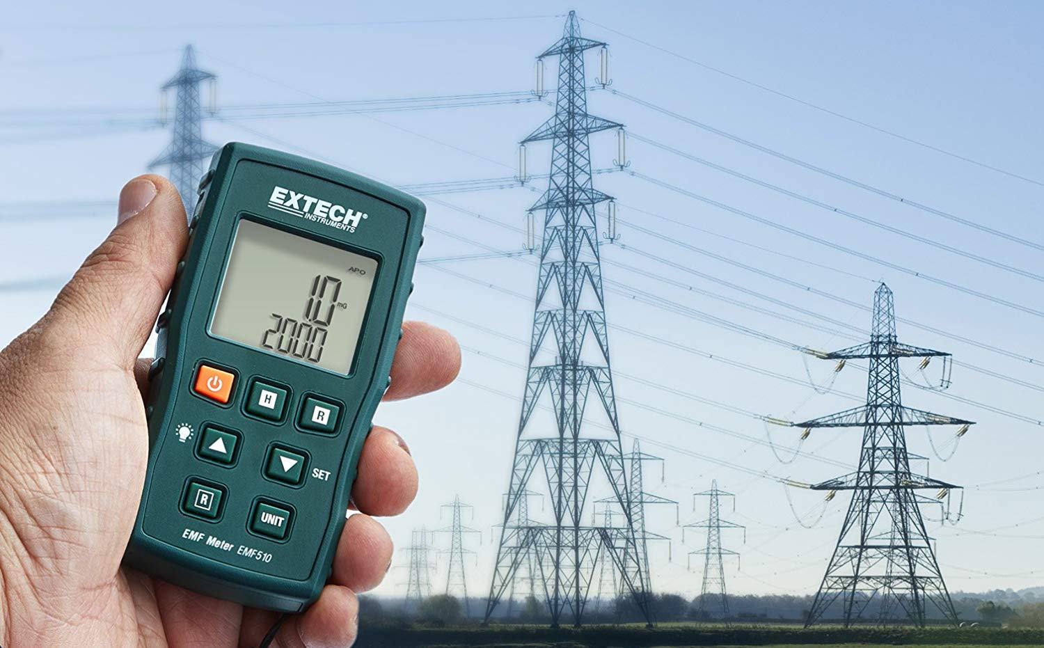 מודד קרינה (שדה מגנטי / חשמלי) EXTECH EMF510 טלמיר אלקטרוניקה